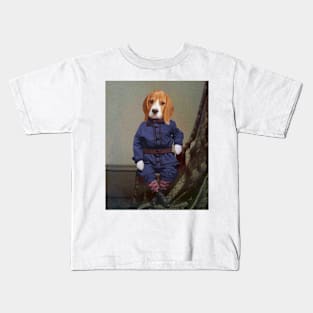 Boogie Woogie Beagle Boy Kids T-Shirt